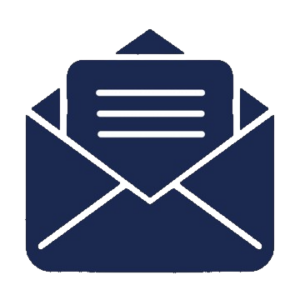 pngtree blue mail icon png 